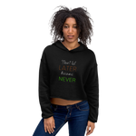 Women's Fitness Crop Hoodie