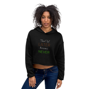 Women's Fitness Crop Hoodie