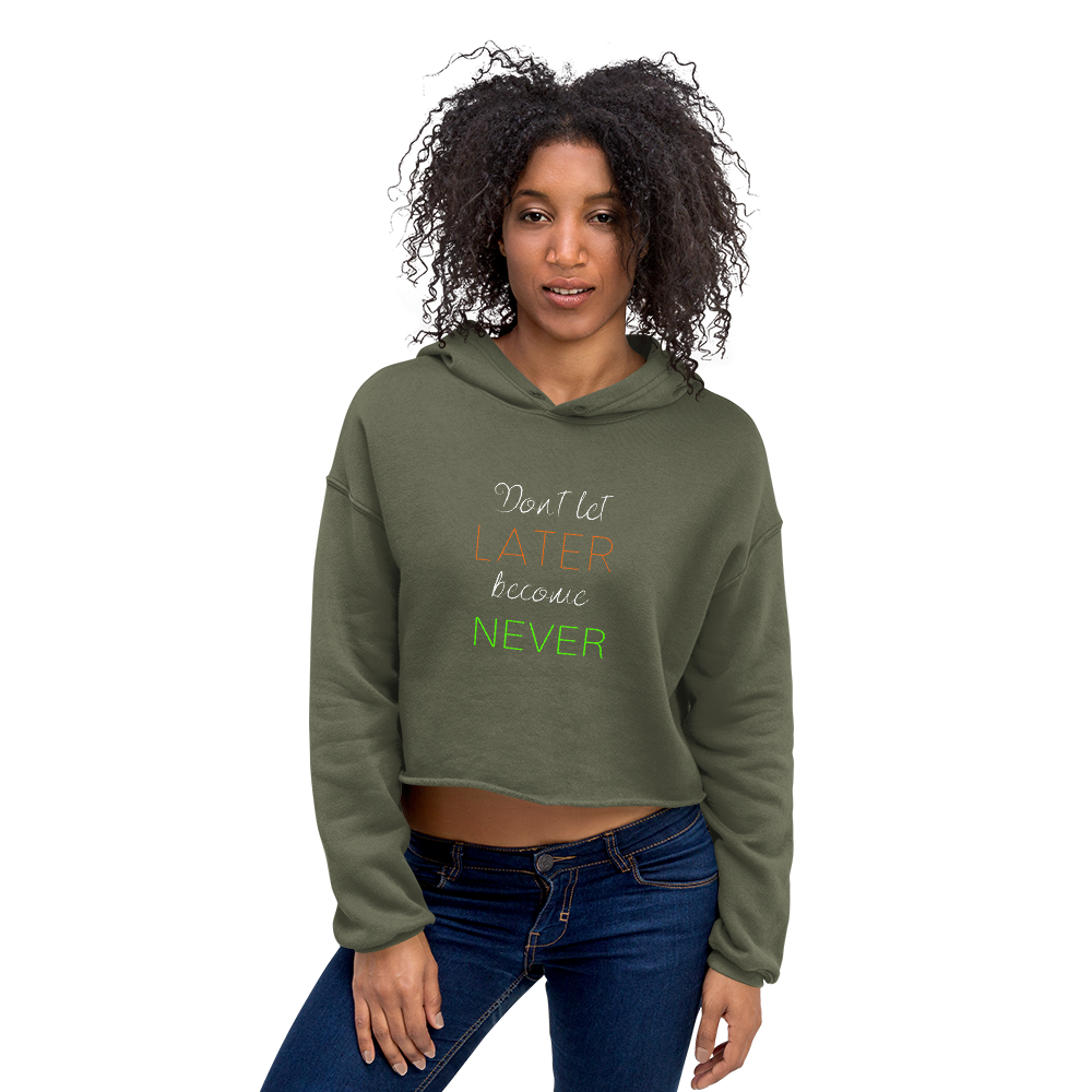 Women's Fitness Crop Hoodie