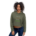 Women's Fitness Crop Hoodie